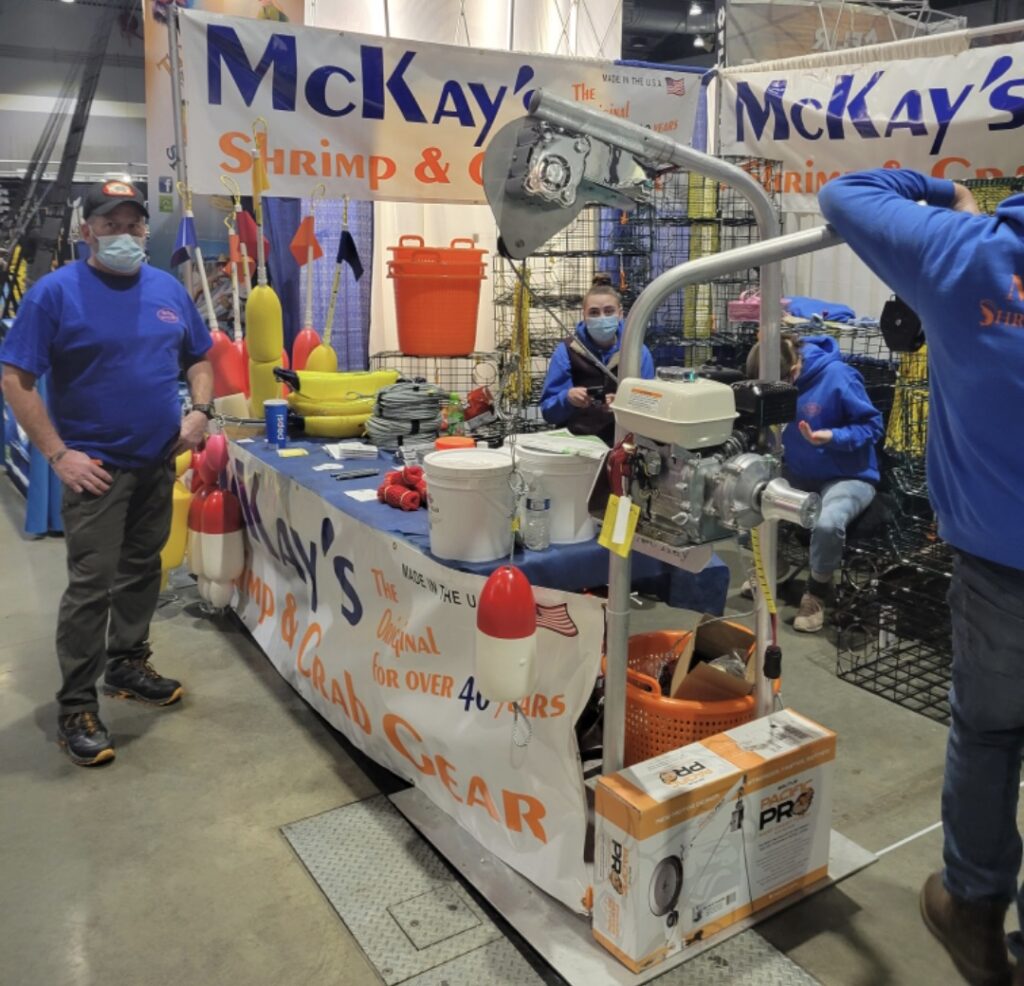 McKay's Shrimp & Crab Gear McKay's Shrimp & Crab Gear booth